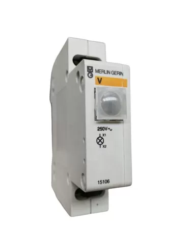 Voyant lumineux transparent Merlin Gerin 15106 220 V